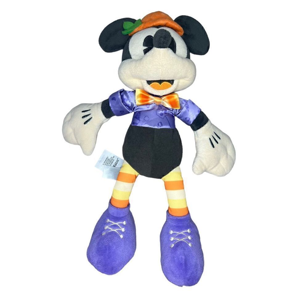 Rare Disney Trick or Treat 2020 Mickey Mouse Plush 15”